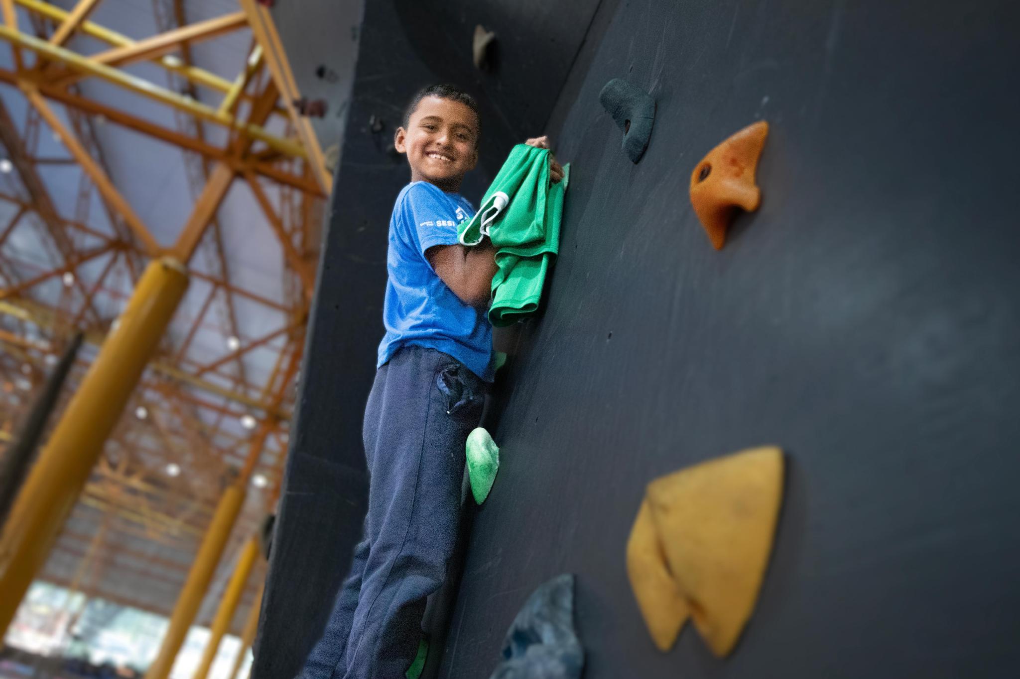 Alunos do Centro de Esporte e Educação