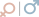 Ícone indicando modalidade para ambos os sexos